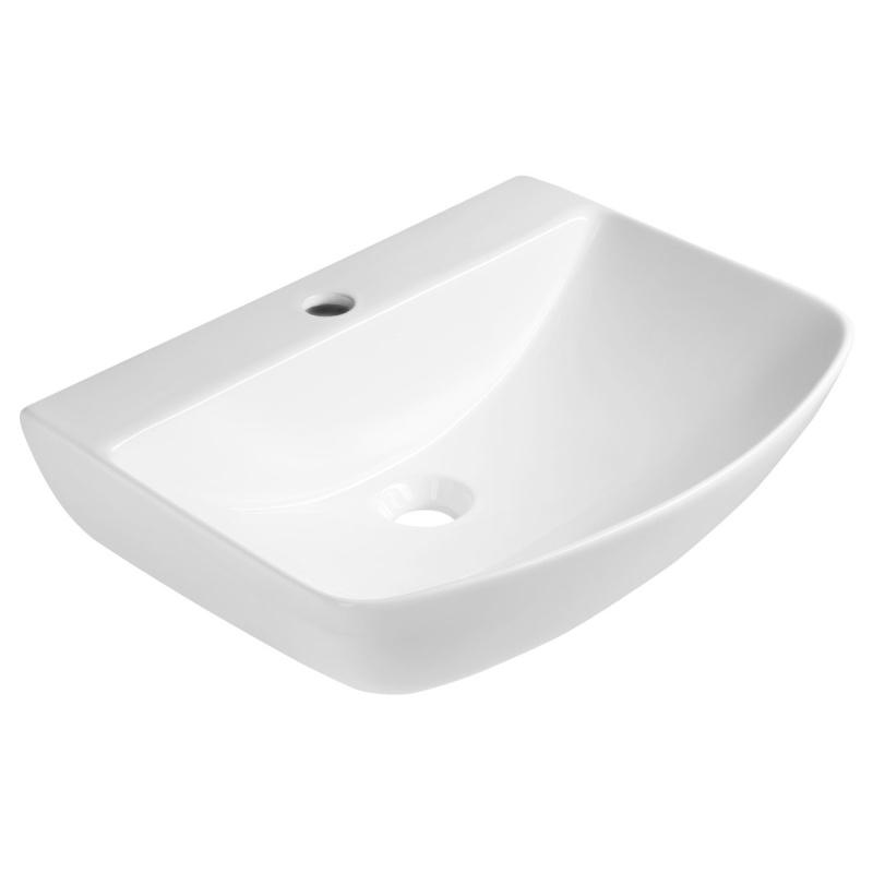 STOLZ ceramic washbasin 51x40cm, white