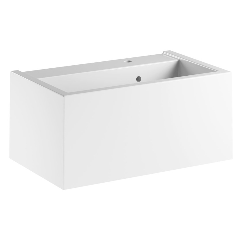 valamu Kanaal 80x46.5 cm, valge