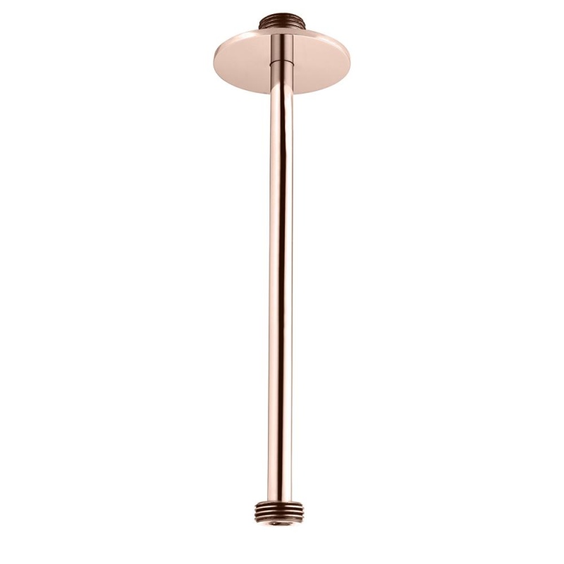 vertikaalne dušitoru L 200 mm, läikiv roosa kuld