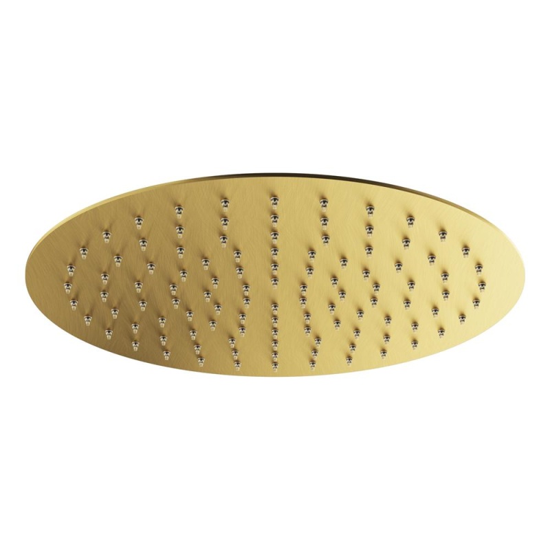 Ø 300 mm ümar laedušš, h 2 mm, harjatud kuld