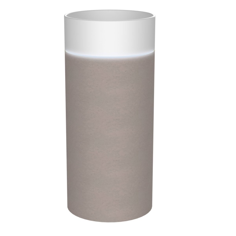 eraldiseisev valamu OASIS 40x89cm,  valge/concrete pearl grey