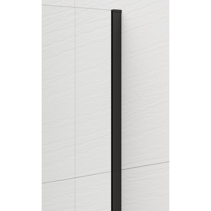 seinaprofiil Esca 2100 mm, must matt