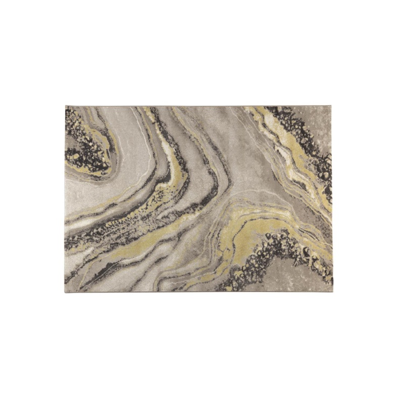 Carpet Solar 200X290 Grey/Ochre