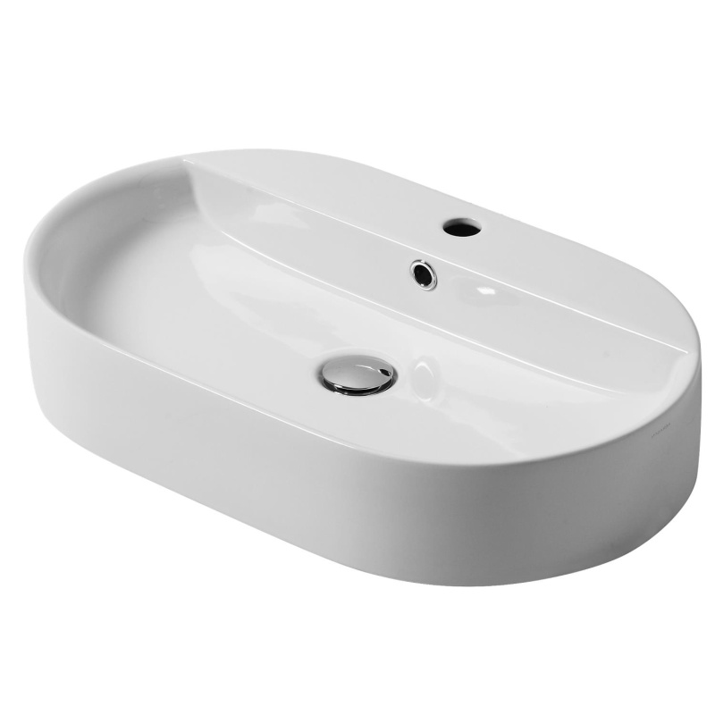 Valamu tööpinnale 65x40x12 cm, valge