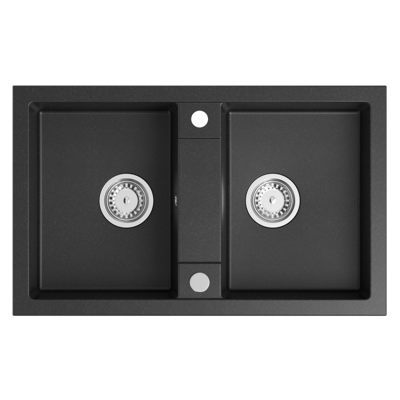 kivimassist köögivalamu,  78x48cm,  must