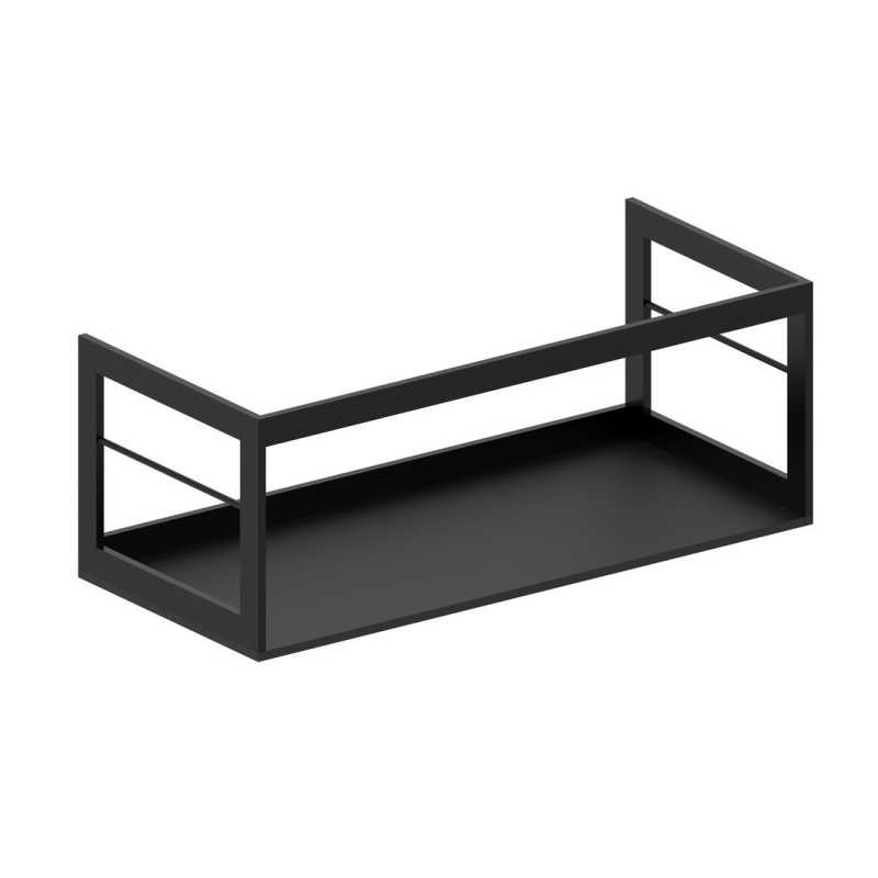 NUBES/NORM washbasin frame 100x50cm, black matt