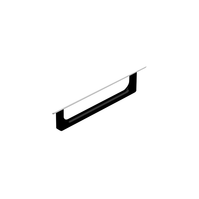 NUBES towel holder 36cm, black matt