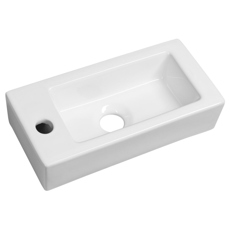 valamu ZOE 37x9x18 cm, vasak