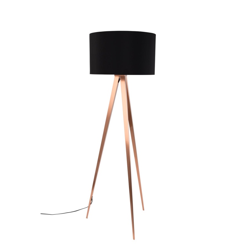 Floor Lamp Tripod Copper Black Deko Floor Lamp Tripod Copper Black