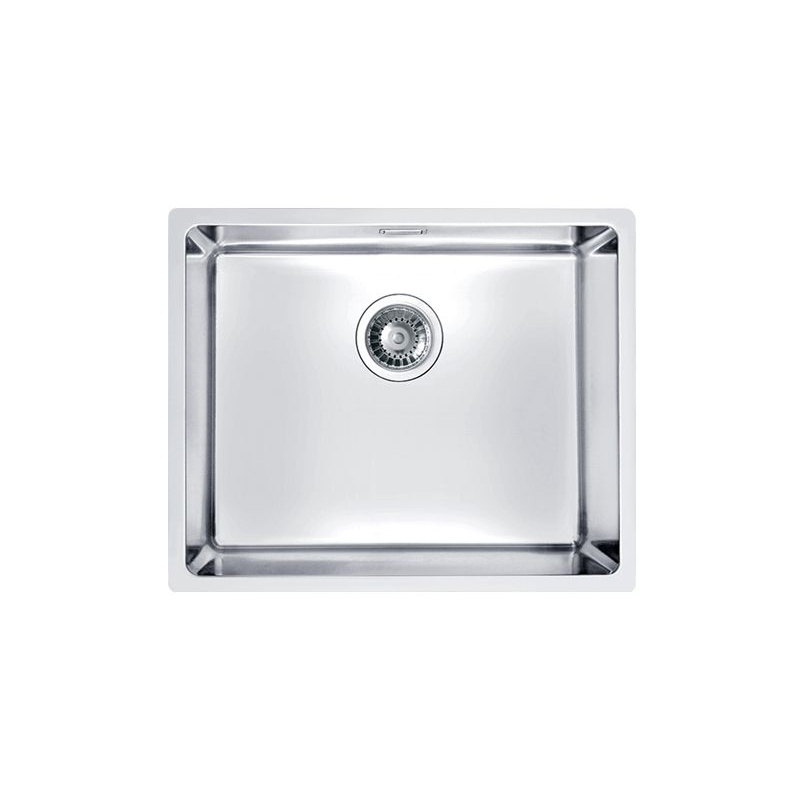 Stainless Steel Undermount Basin Kombino 50 50x40x19 5 Cm Waste 3 Stainless Steel Undermount Basin Kombino 50 50x40x19 5 Cm Waste 3 1 2 Satin Finish Drain Is Not Included