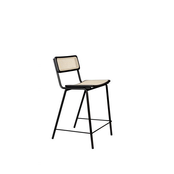 Madal baaritool Jort Black/Natural