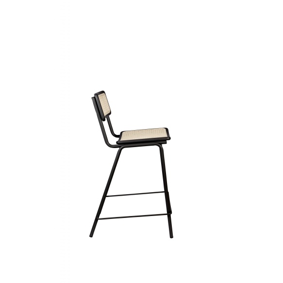 Madal baaritool Jort Black/Natural