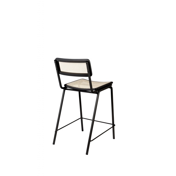 Madal baaritool Jort Black/Natural