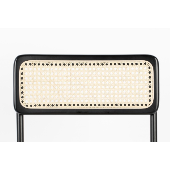 Madal baaritool Jort Black/Natural