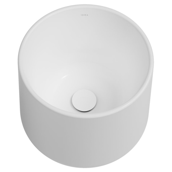 valamu tööpinnale ALLEGRO diam 42 cm, valge