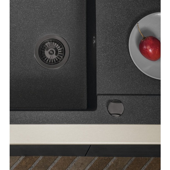 köögivalamu põhjaklapi ja ülevoolu komplekt 6/4´´, gun metal