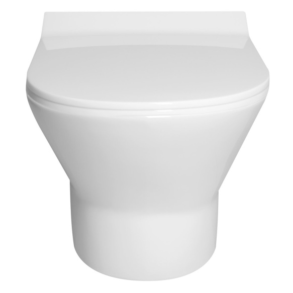 rimless seina wc pott Imogen 36x50 cm, valge