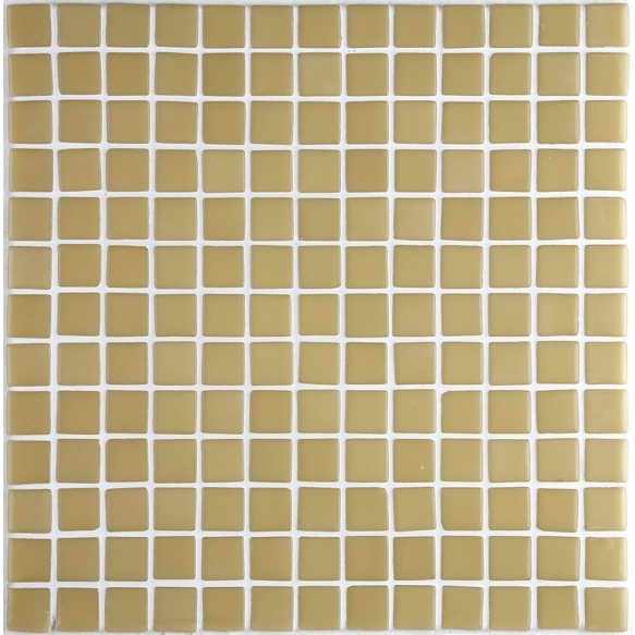 LISA plato glass mosaic 2,5x2,5cm, beige