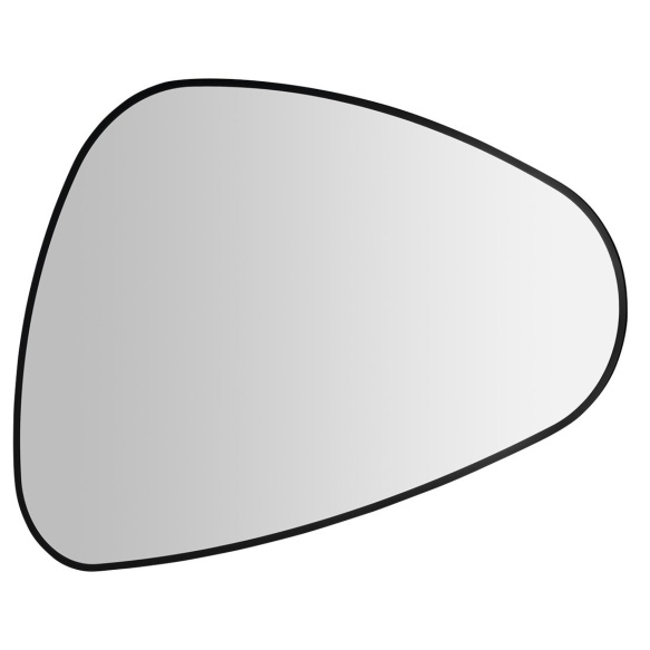 LED peegel Elena 20W, 68x96 cm, matt must