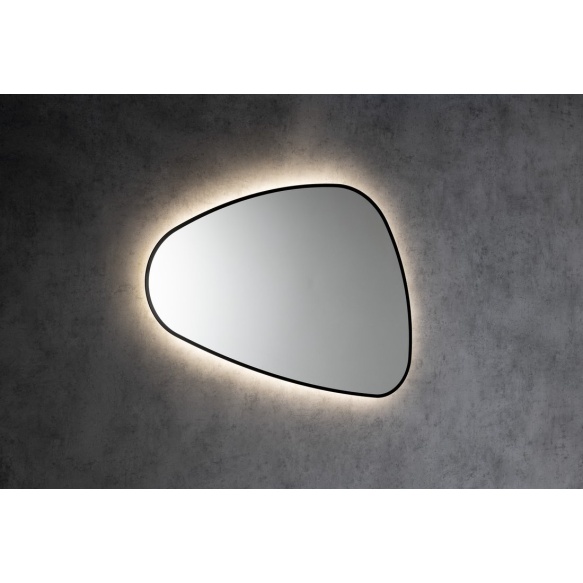 LED peegel Elena 20W, 68x96 cm, matt must