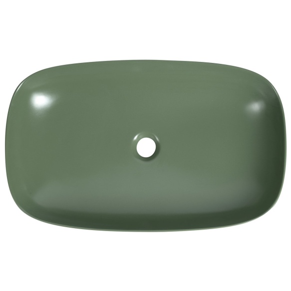 valamu töötasapinnale MATTEO 65x40cm,  green matt