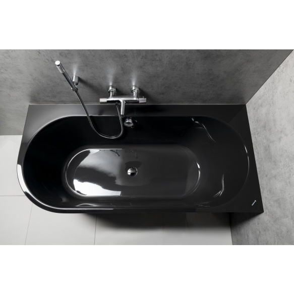 monoliitvann Astra R Asymmetric 160x75x60 cm, hall