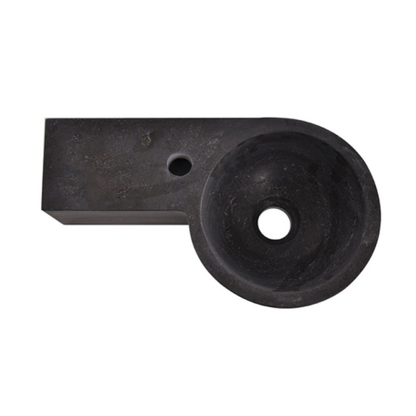 looduskivist valamu 40x23x10 cm, vasak