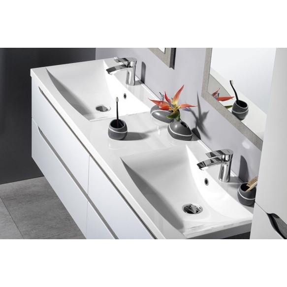 kivimassist mööblivalamu Luciola 150x48 cm, valge