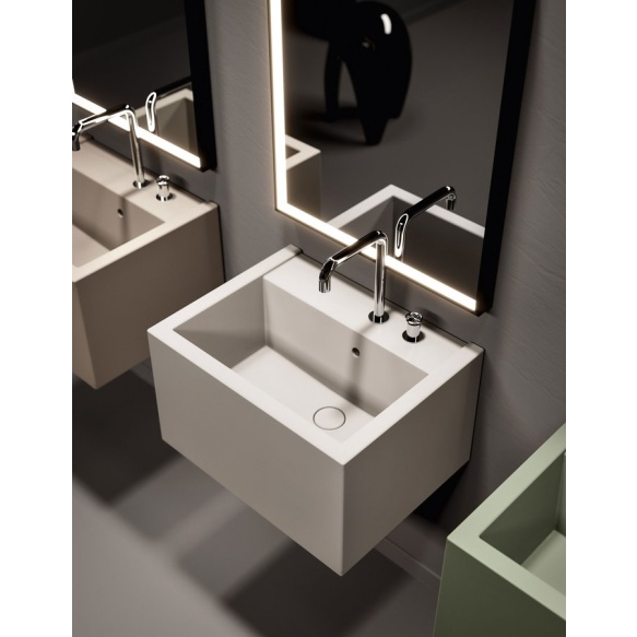 valamu Kanaal 60x46.5 cm, valge