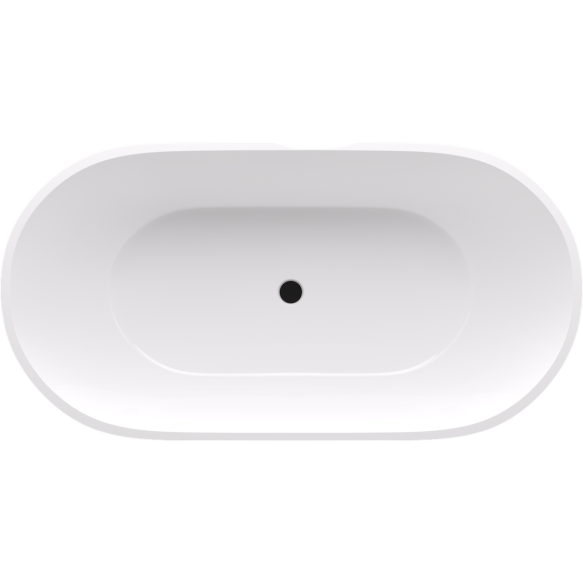 kivimassist vann Reduta 171x81x58 cm, valge/matt hall