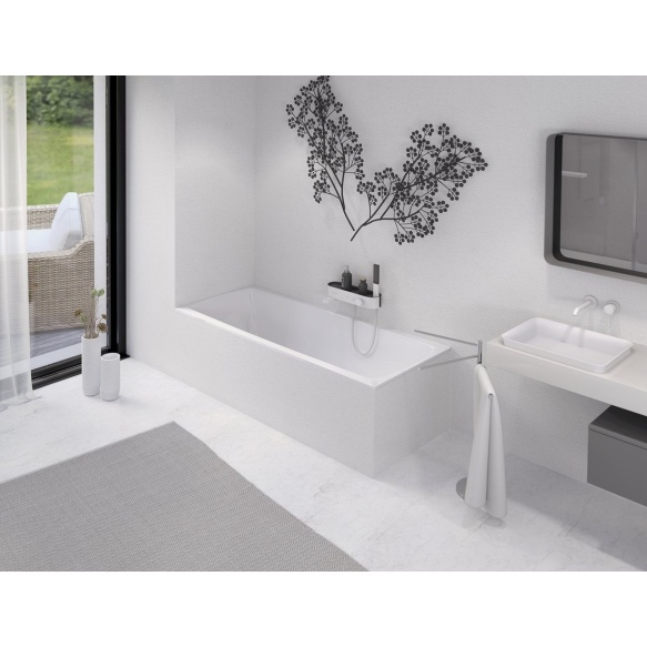 vann Lily 170x70x39 cm, valge