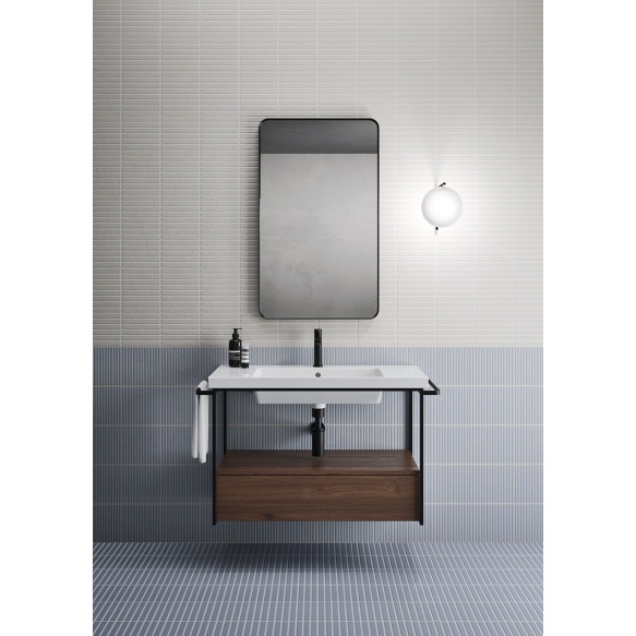 valamu 100x50cm,  NORM ilma segistiavata,  valge Extraglaze