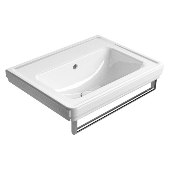 valamu CLASSIC 60x46cm,  ilma segistiavata,  valge ExtraGlaze