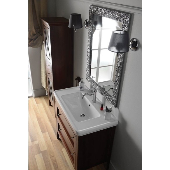 keraamiline valamu CLASSIC 90x50 cm, valge ExtraGlaze