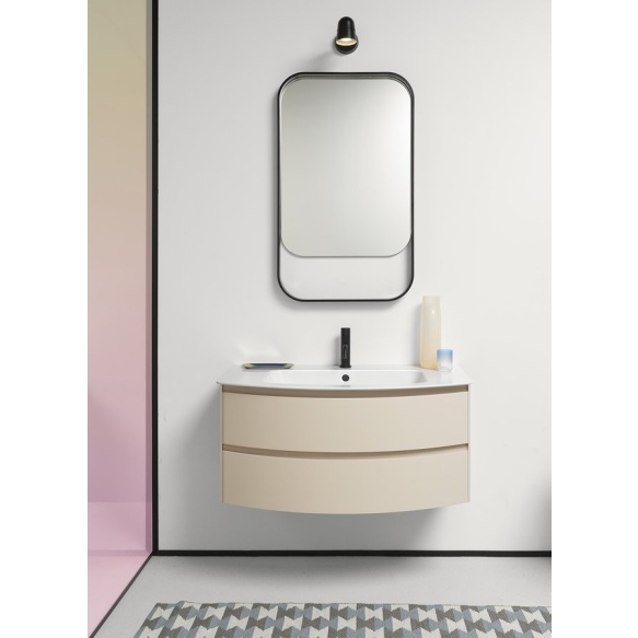 valamu PURA SLIM 102x52cm,  valge ExtraGlaze