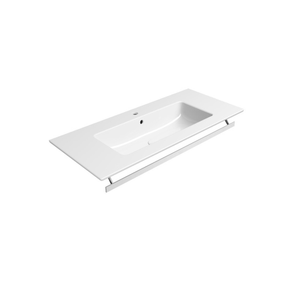 valamu PURA SLIM 102x46cm,  valge ExtraGlaze