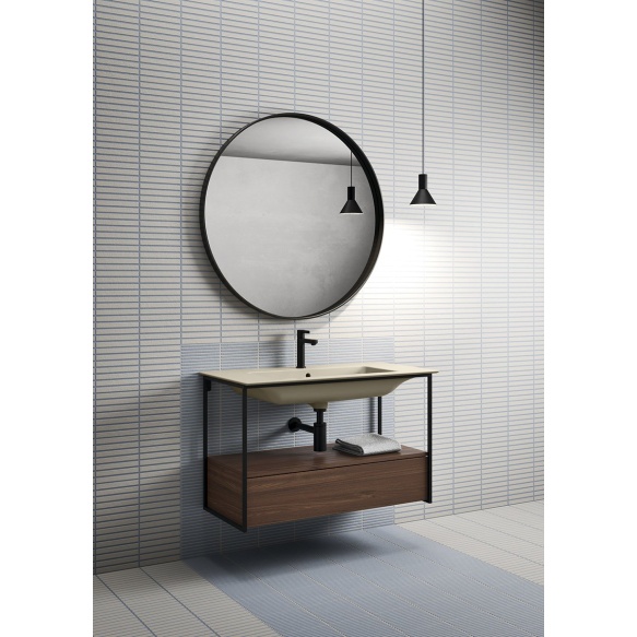 valamu PURA SLIM 102x46cm,  valge ExtraGlaze