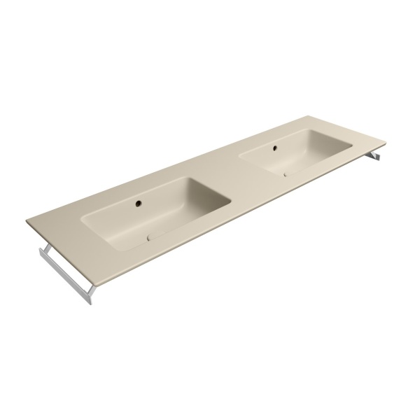 valamu PURA SLIM 142x46cm,  ilma segistiavata,  creta matt