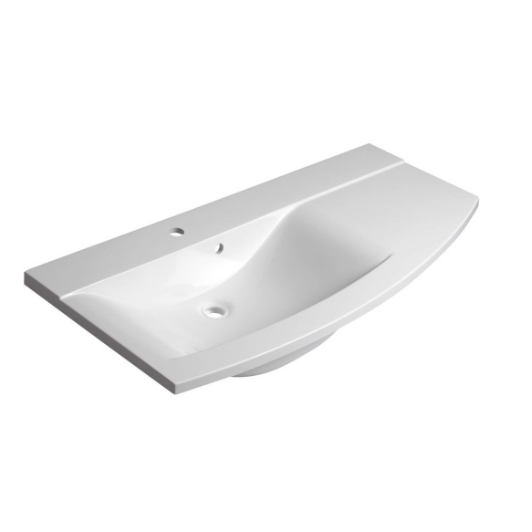 kivimassist mööblivalamu Aras 105.2x50.5 cm valge/vasak