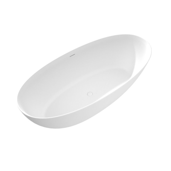 kivimassist vann Noya 170x76x56 cm, matt valge