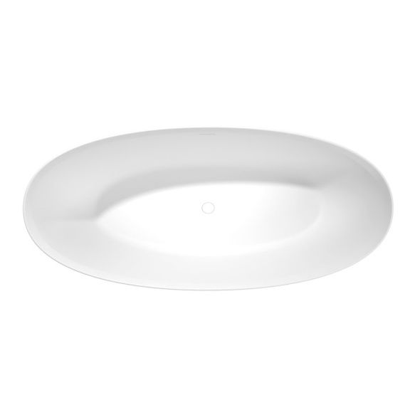 kivimassist vann Noya 170x76x56 cm, matt valge