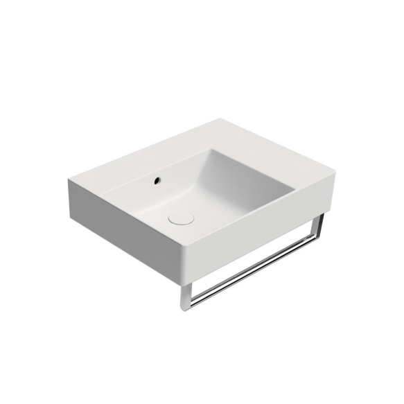 valamu KUBE X 60x47cm,  R,  ilma segistiavata, valge matt