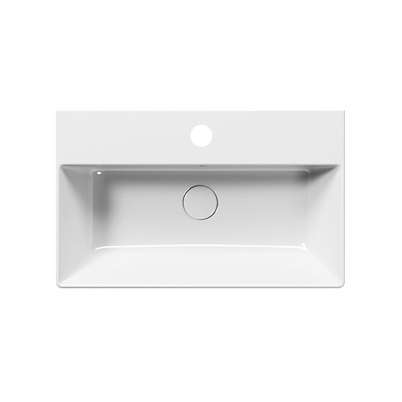 valamu KUBE X 60x37 cm, valge ExtraGlaze