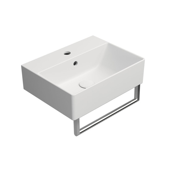 valamu KUBE X 45x35cm,  valge matt