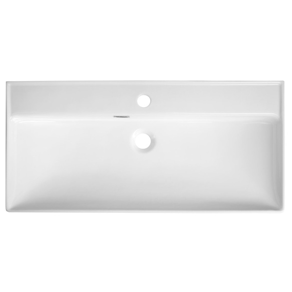 valamu 80x38cm,  PARLA valge