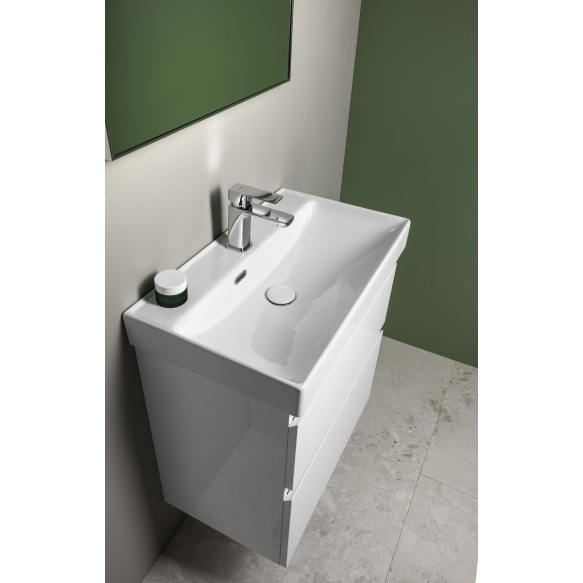 valamu 80x38cm,  PARLA valge
