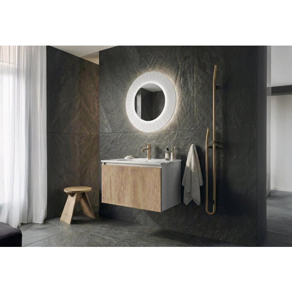 kivimassist valamu ARECA 81x51, 5cm,  valge