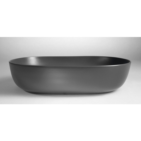 ARDEA countertop ceramic washbasin, 60,5x41,5cm, carina