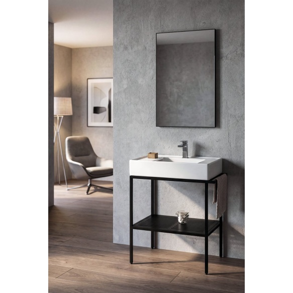 ARYA pedestal under the washbasin 680x850x450mm, black