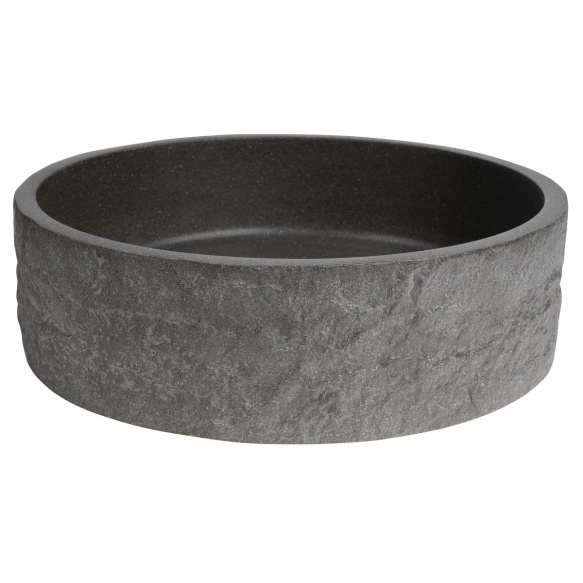 betoonist valamu ISPIR  põhjakapiga  40cm,  must granite